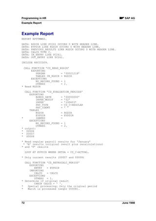 6$3 $* 3URJUDPPLQJ LQ +5
$FWLYDWLQJ WKH /RJLFDO 'DWDEDVH 3$$33 