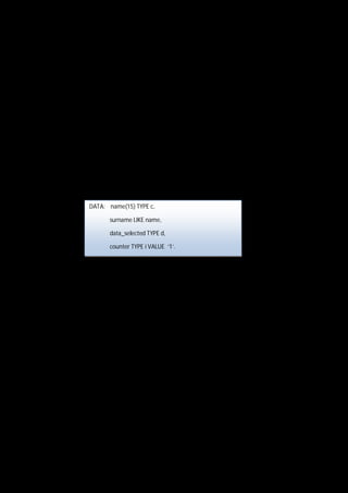 ABAP for Beginners - www.sapdocs.info