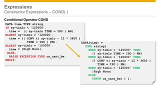Abap 7.40