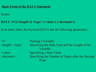ABAP BASICs learn the basics of ABAP-1.ppt