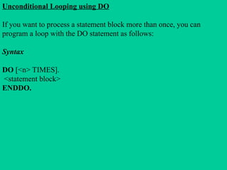 ABAP BASICs learn the basics of ABAP-1.ppt