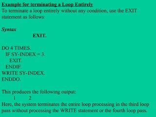 ABAP BASICs learn the basics of ABAP-1.ppt