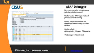 Abap for functional consultants | PPTX
