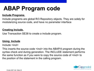Abap for sd consultatnt | PPT