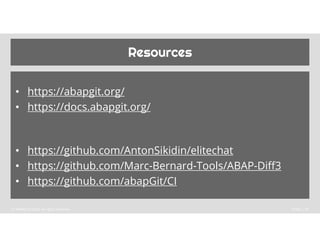 abapGit Use Cases | PDF
