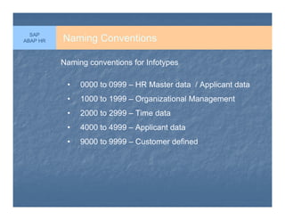 Abap hr programing | PPT