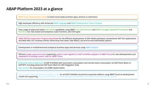 ABAP Platform in SAP S_4HANA 2023 - Overview and Product Highlights.pdf