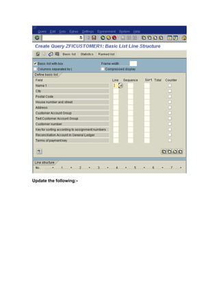 Update the following:-
 