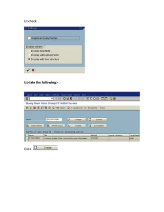 Uncheck




Update the following:-




Click
 
