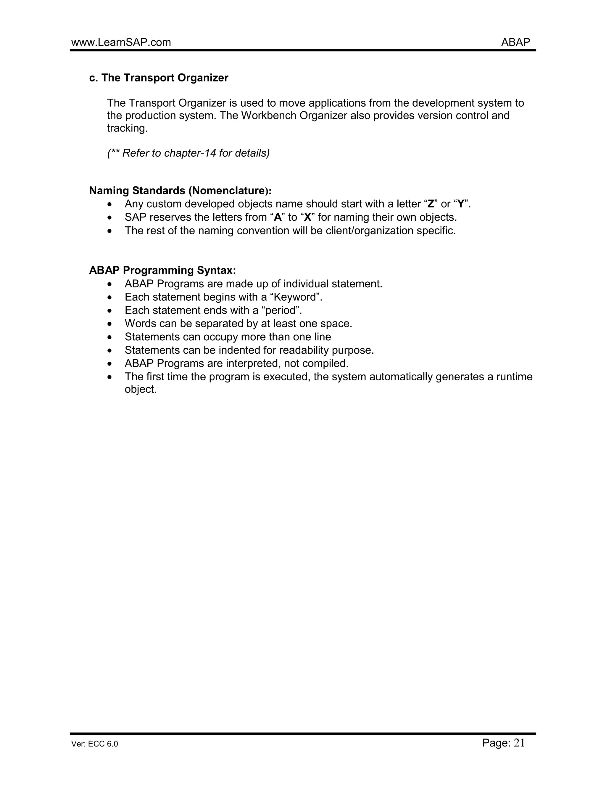 Abap sample code | PDF