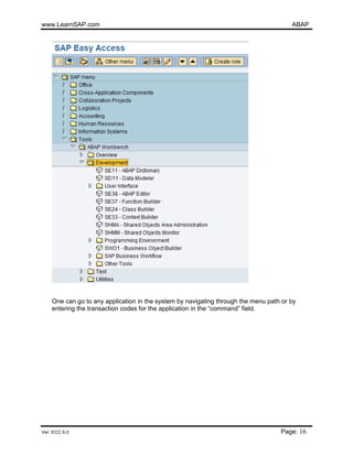Abap sample code | PDF