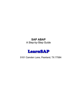 Abap sample code | PDF