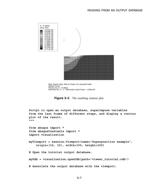 Abaqus 6.11 script manual | PDF