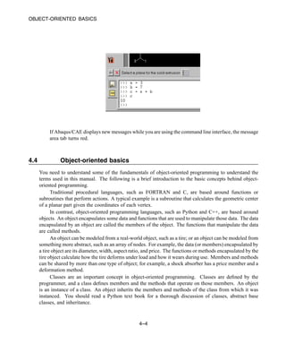 Abaqus 6.11 script manual | PDF