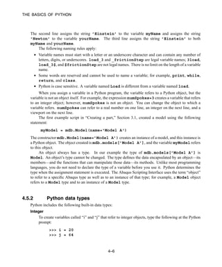 Abaqus 6.11 script manual | PDF
