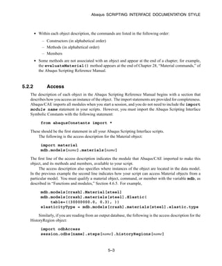 Abaqus 6.11 script manual | PDF