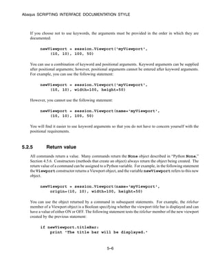 Abaqus 6.11 script manual | PDF