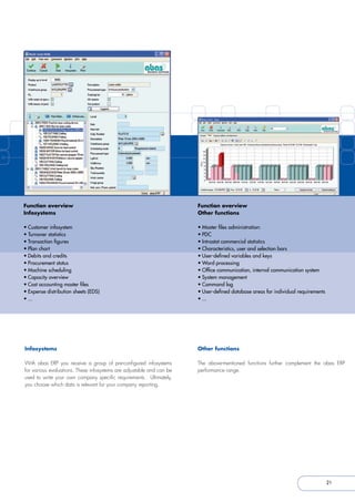 Abas erp for production companies | PDF