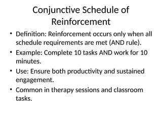ABA_schedules_reinforcement_slides in ABA | PPTX