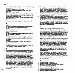 A basic english grammar exercises