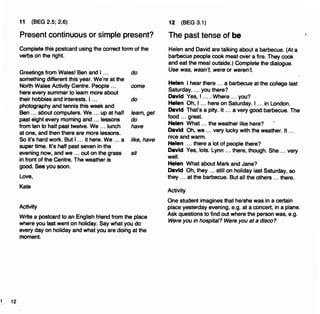 A basic english grammar exercises