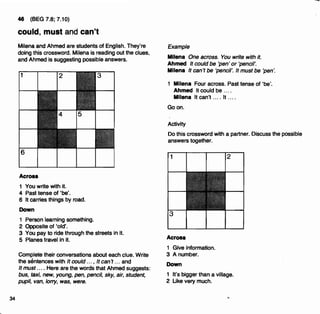 A basic english grammar exercises