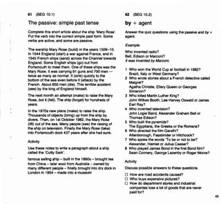 A basic english grammar exercises