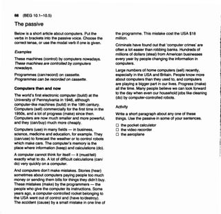 A basic english grammar exercises