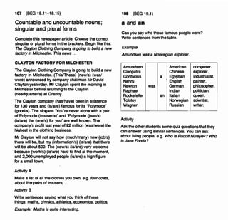 A basic english grammar exercises