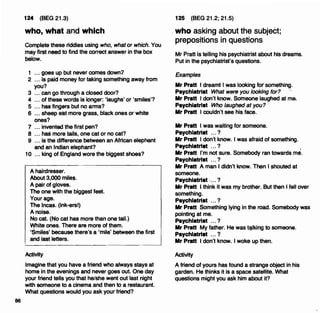 A basic english grammar exercises