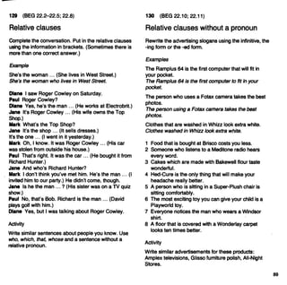 A basic english grammar exercises