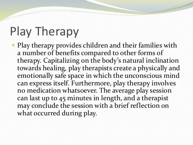 A Basic Introduction To Play Therapy - 