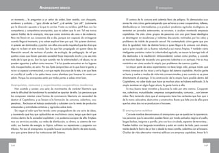 Anarquismo básico
un momento…, le preguntan a un señor de orden, bien vestido, con chaqueta,
sombrero y corbata…: “¿por dónde se fue?”, y él señale: “por allí”. Justamente
por la dirección opuesta a la que tú corrías. Y esto es verídico, ¿eh? Esos son los
compañeros y compañeras anarquistas, que no saben que lo son. Tal vez nunca
oyeron hablar de la anarquía, más que como sinónimo de caos o de violencia.
Pero me llevan en sus corazones día a día, porque son capaces de arriesgarse
cuando llega el momento, y no saben explicar bien por qué. No quieren dominar,
ni quieren ser dominados, y portan con ellos una sorda inquietud que les dice que
algo no va bien en este mundo. Son los que han propagado sin querer ideas de
liberación sexual, de rechazo al poder, de ecología, de pedagogía, de mil pequeñas cosas que hacen que esta sociedad haya mejorado mucho y no sea más
mala de lo que ya es. Son los que cuando ven la arbitrariedad y el abuso, no se
pueden aguantar y saltan como resortes. Y te los puedes encontrar en los lugares
más insospechados, en serio. Por eso fíjate siempre bien en lo que hace la gente, y
no en su aspecto convencional, o en que repita discursos de la tele, o en que lleve
un crucifijo al cuello o los pelos tiesos como alambres por hacerse la cresta con
jabón. Porque los anarquistas están por todas partes si sabes mirar bien.

Anarquistas, comunas y experimentos cooperativos modernos
Han existido y existen una serie de movimientos de carácter libertario que
ante la dificultad de transformar la sociedad se apartan de ella. Las personas que
los componen intentan crear formas de convivencia libertaria sin necesidad de
destruir el Capitalismo, y se lanzan a la formación de comunas, colectivos, cooperativas... Rechazan el trabajo asalariado y subsisten con la venta de productos
artesanales y actividades artísticas y agrícolas sobre todo.
Sin negar el valor que han tenido como propagadores de una serie de ideas,
y asumiendo que hay que aplaudirlas en muchísimos casos, tengo que decir que
vivimos dentro de la sociedad capitalista y no podemos escapar de ella. Empleamos sus servicios sociales, sus redes de distribución, su dinero, su sistema de mercado, sus fuentes de energía, su lógica, sufrimos sus represiones y pagamos sus
tributos. Por eso el anarquismo no puede buscar acomodo dentro de este mundo,
sino que quiere destruir las instituciones del Sistema.

248

El anarquismo

El camino de la comuna está además lleno de peligros. En demasiadas ocasiones he visto cómo gente estupenda que se lanza a crear cooperativas, talleres,
distribuidoras sin intermediarios, y a producir productos agrícolas ecológicos, se
revientan en jornadas extenuantes, se arruinan, o acaban montando empresas
capitalistas. He visto cómo grupos de personas con una gran base ideológica
se desintegran en escabrosas y violentas discusiones motivadas por los celos y
problemas de índole de posesión sexual. He contemplado cómo gente que predica la igualdad, trata de distinta forma a quien llega a la comuna con dinero,
que a quien acude con su buena voluntad y sus manos limpias. Y también cómo
inteligentes parásitos visitan la colectividad agrícola, se rascan la barriga todo el
día dedicados a la meditación intrascendental, comen como pirañas, y cuando
se marchan dejan de recuerdo una gonorrea colectiva o un sarnazo. No es muy
romántico ver cómo acaba la utopía, por problemas de cuernos y pelas.
La mayor parte de estos experimentos no tiene larga vida, porque insisto que
vivimos inmersos en los vicios y en la lógica del sistema capitalista. Mucha gente
se harta y vuelve a modos de vida más convencionales, y eso cuando no se pasa
directamente al enemigo. Si la construcción de la utopía fuera posible dentro del
Capitalismo, no cabe duda que hace ya muchos años se hubiera edificado. Si la
utopía existiese en algún lugar ahora, la gente huiría a ella.
Es muy bueno tener iniciativa y buscarse la vida por otro camino. Cooperativas, colectivos, mutualidades, empresas autogestionadas, comunas..., son bienvenidas. Pero teniendo claro que el anarquismo tiene tres vertientes que han que ir
de la mano: educativa, destructiva y constructiva. Basta que falte una de ellas para
que las otras dos no se produzcan o fracasen.

El anarquismo estético
Con este nombre denominamos al anarquismo que se queda en la apariencia.
Las personas que lo secundan pueden llevar por moda pañuelos negros al cuello,
largas barbas, insignias a porrillo, pins con la a circulada, aspectos de terroristas...
Pueden hablar con lenguaje incendiario y estar en contra de todo, pero normalmente desde la barra de un bar o desde la mesa camilla, calentitos con el brasero.
Charlan de vida alternativa mientras edifican una empresa capitalista. Aman la li-

249

 
