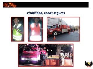 Visibilidad, zonas seguras
 