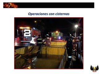 Operaciones con cisternas
 