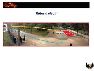 Rutas a elegir
 