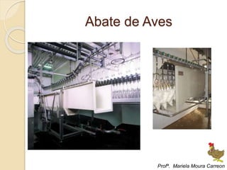Abate de Aves
Profª. Mariela Moura Carreon
 