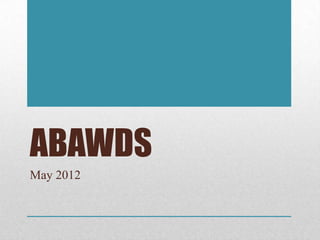 ABAWDS | PPTX