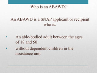 ABAWDS | PPTX