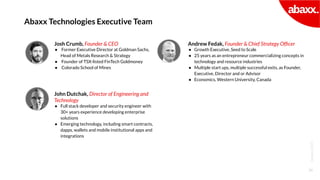 Abaxx Investor Presentation January 21