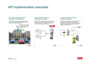 © ABB Group
February 20, 2014 | Slide 99
API implementation examples
 