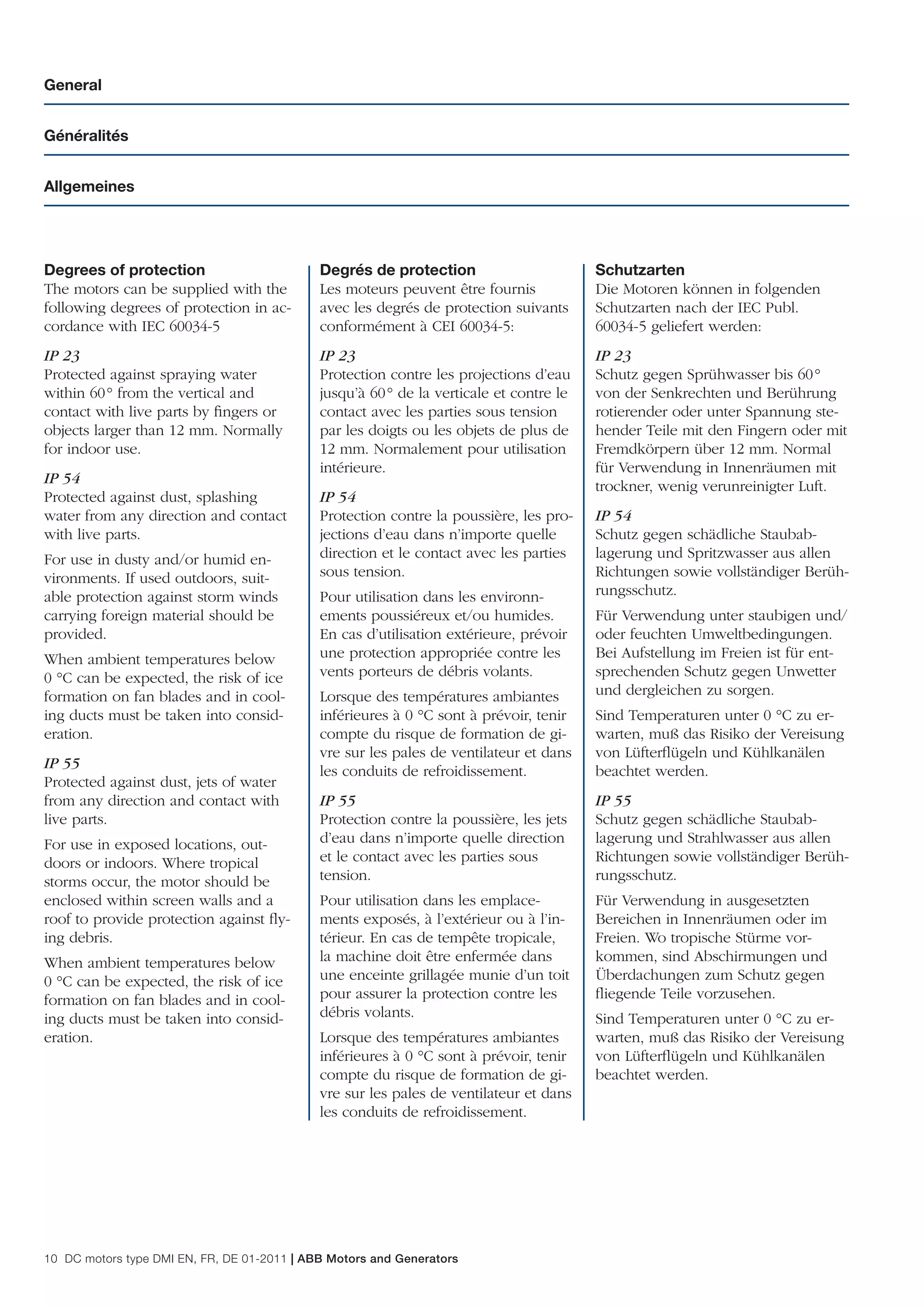 ABB DCMotorsDMICatalog PDF