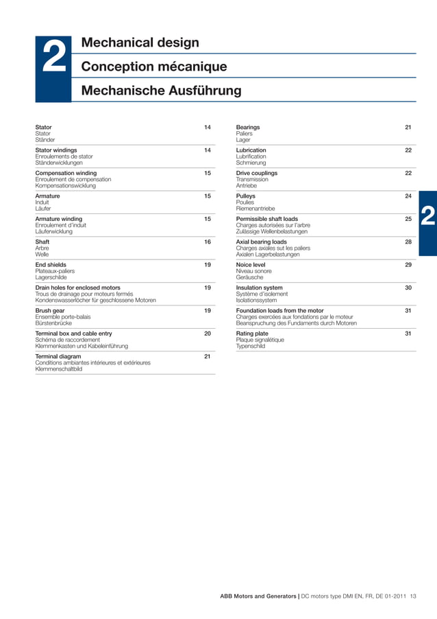 ABB DCMotorsDMICatalog PDF