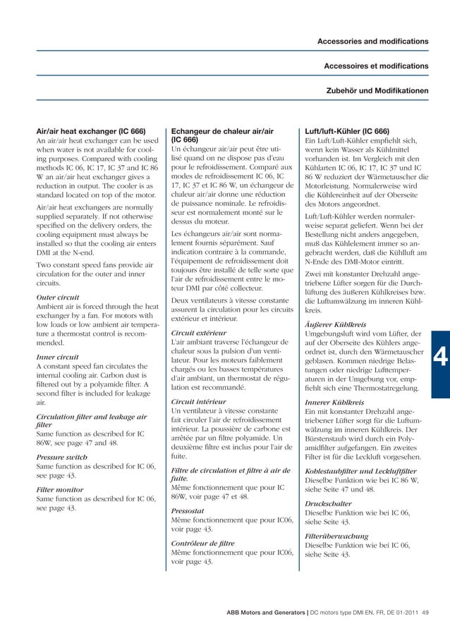 ABB DCMotorsDMICatalog PDF