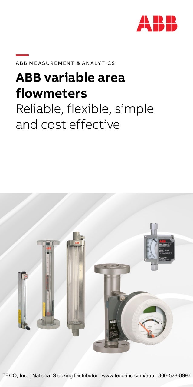 ABB Rotameter / Variable Area Flowmeters