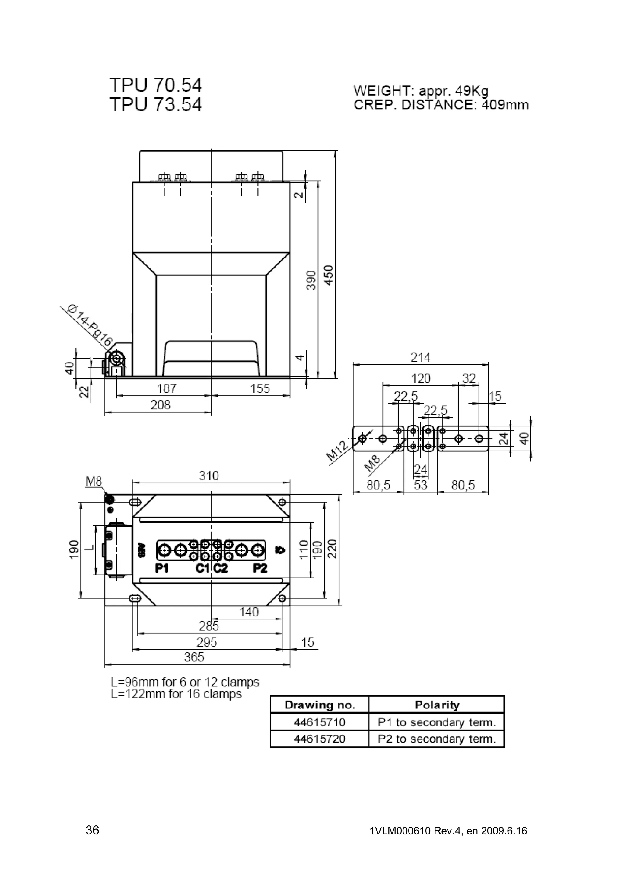 36

1VLM000610 Rev.4, en 2009.6.16

 