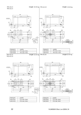 22

1VLM000610 Rev.4, en 2009.6.16

 