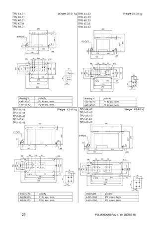 25

1VLM000610 Rev.4, en 2009.6.16

 