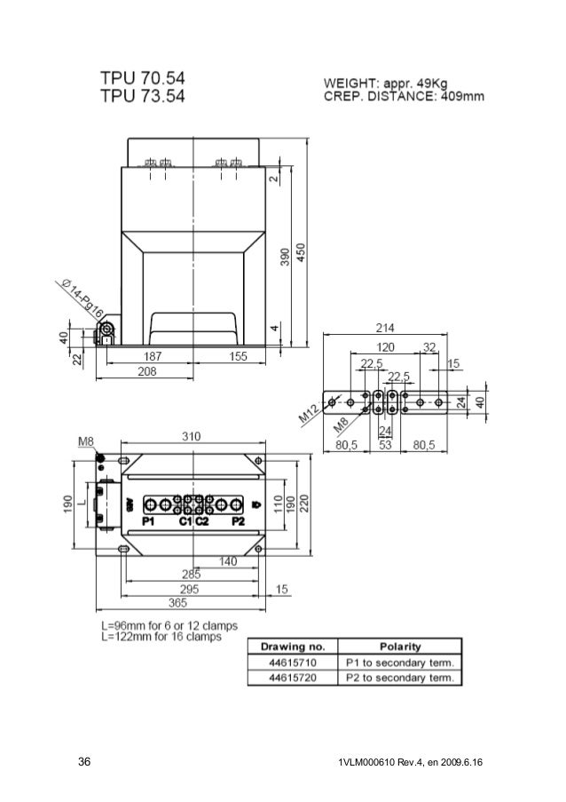 ABB Medium Voltage MV Indoor and Outdoor Current Transformers ABB