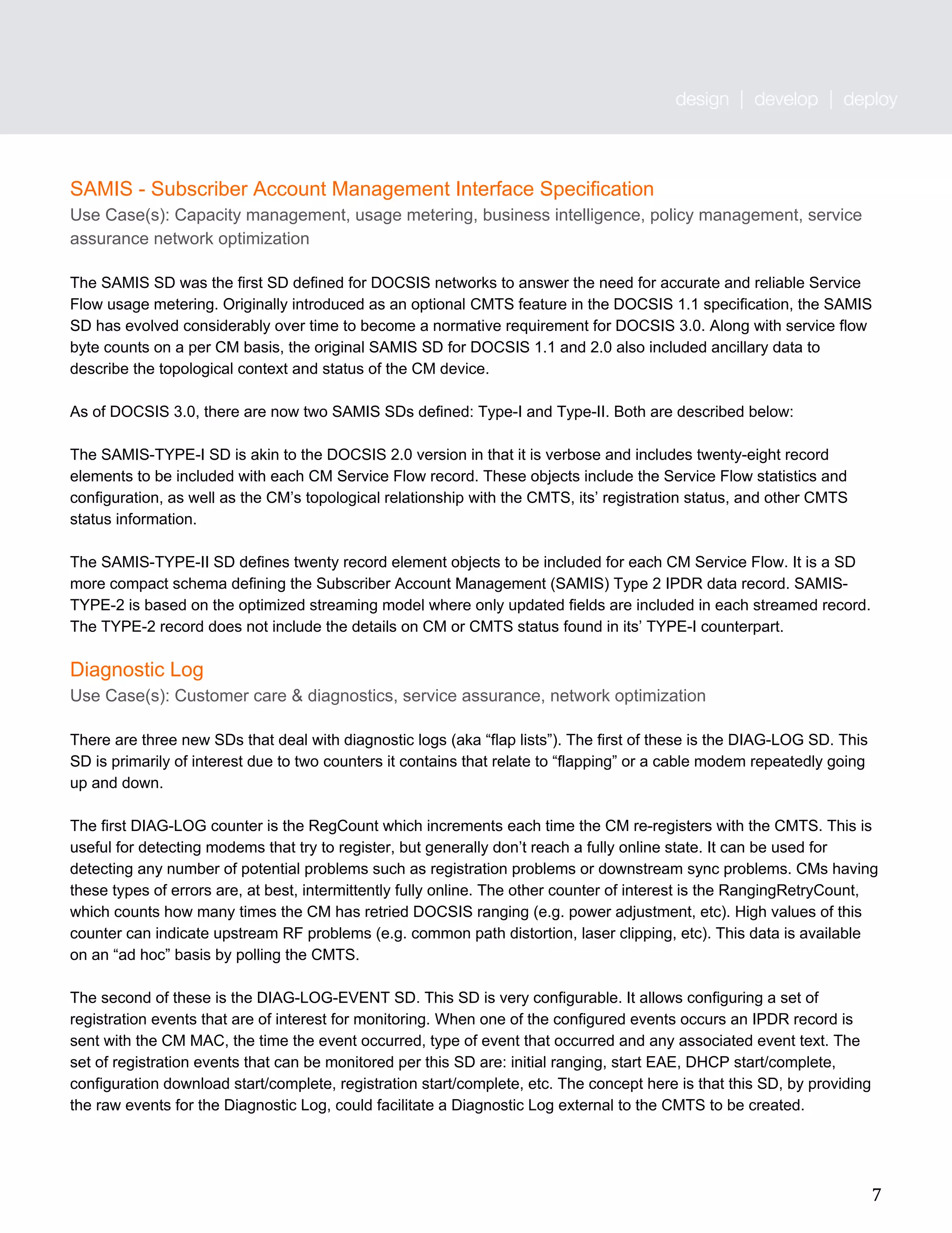 DOCSIS 3.0 Broadband Intelligence using IPDR | PDF